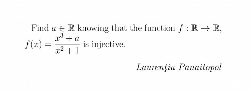 Injective function